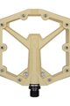 CRANKBROTHERS pedały - STAMP 1 LARGE - beżowy