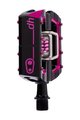 CRANKBROTHERS pedały - MALLET DH - czarny/różowy