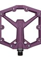 CRANKBROTHERS pedały - STAMP 1 LARGE - fioletowy