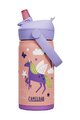 CAMELBAK Bidon kolarski - THRIVE FLIP STRAW KIDS VSS 0,35 L - pomarańczowy/kolorowy