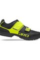 GIRO Buty rowerowe - BERM - czarny/jasnozielony