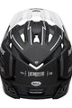 BELL Kask kolarski - SUPER AIR R SPHERICAL - czarny/biały