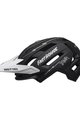 BELL Kask kolarski - SUPER AIR R SPHERICAL - czarny/biały