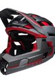 BELL Kask kolarski - SUPER AIR R SPHERICAL - szary/czerwony