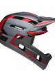 BELL Kask kolarski - SUPER AIR R SPHERICAL - szary/czerwony