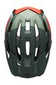 BELL Kask kolarski - SUPER AIR R SPHERICAL - zielony/czerwony