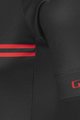 GIRO Koszulka kolarska z krótkim rękawem - CHRONO SPORT - czarny/czerwony