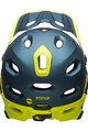 BELL Kask kolarski - SUPER DH SPHERICAL - niebieski/żółty