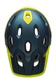 BELL Kask kolarski - SUPER DH SPHERICAL - niebieski/żółty