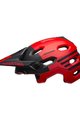 BELL Kask kolarski - SUPER DH SPHERICAL - czerwony/czarny