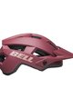 BELL Kask kolarski - SPARK 2 JR - bordowy