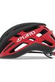 GIRO Kask kolarski - AGILIS - czarny/czerwony