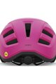 GIRO Kask kolarski - FIXTURE II MIPS YOUTH - zielony/czerwony