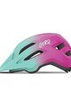 GIRO Kask kolarski - FIXTURE II YOUTH - zielony/czerwony