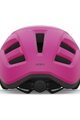 GIRO Kask kolarski - FIXTURE II YOUTH - zielony/czerwony