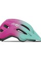 GIRO Kask kolarski - FIXTURE II YOUTH - zielony/czerwony