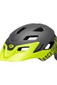 BELL Kask kolarski - SIDETRACK - szary/żółty