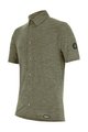 SANTINI koszula - GRAVEL SUMMER WOOL - zielony