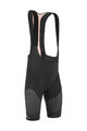 SANTINI Krótkie spodnie kolarskie z szelkami - FRECCIA - czarny