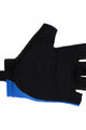 SANTINI Kolarskie rękawiczki z krótkimi palcami - CUBO - niebieski
