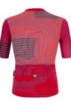 SANTINI Koszulka kolarska z krótkim rękawem - DELTA OPTIC - czerwony/czarny