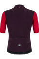 SANTINI Koszulka kolarska z krótkim rękawem - REDUX VIGOR - czerwony/fioletowy
