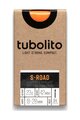 TUBOLITO dętka - ROAD 700x18/28C - SV80 - pomarańczowy