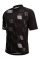 SANTINI Koszulka kolarska z krótkim rękawem - FIBRA MTB - czarny