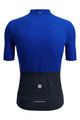 SANTINI Koszulka kolarska z krótkim rękawem - COLORE RIGA - niebieski