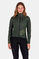 SANTINI Kolarska kurtka przeciwwiatrowa - ALPHA INSULATED - zielony