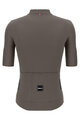 SANTINI Koszulka kolarska z krótkim rękawem - SENSATION - szary
