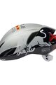 HJC Kask kolarski - FURION 3.0 ORACLE RED BULL RACING - srebrny/czerwony