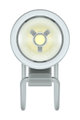 KNOG światło przednie - PLUG - srebrny
