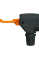 SKS pompka - MULTIVALVE EASY HEAD - czarny/pomarańczowy