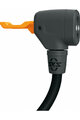 SKS pompka - MULTIVALVE EASY HEAD - czarny/pomarańczowy
