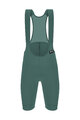 SANTINI Krótkie spodnie kolarskie z szelkami - RTR - jasnozielony
