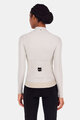 SANTINI Zimowa koszulka kolarska z długim rękawem - RTR - beżowy