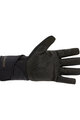 SANTINI Kolarskie rękawiczki z długimi palcami - FJORD - czarny