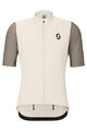 SCOTT Koszulka kolarska z krótkim rękawem - ENDURANCE - biały/szary