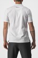 CASTELLI Kolarska koszulka z krótkim rękawem - RACE DAY POLO - biały