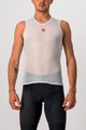 CASTELLI Kolarski bezrękawnik - PRO ISSUE - biały