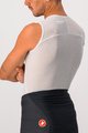 CASTELLI Kolarski bezrękawnik - PRO ISSUE - biały