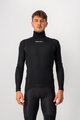 CASTELLI Kolarska koszulka z długim rękawem - FLANDERS WARM NECK - czarny