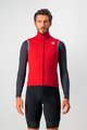 CASTELLI Kamizelka kolarska - PERFETTO VEST - czerwony