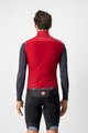 CASTELLI Kamizelka kolarska - PERFETTO VEST - czerwony