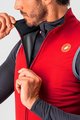 CASTELLI Kamizelka kolarska - PERFETTO VEST - czerwony