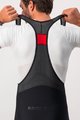 CASTELLI Kolarskie spodnie 3/4 z szelkami - TUTTO NANO - czarny