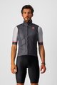CASTELLI Kamizelka kolarska - ARIA VEST - szary