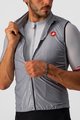 CASTELLI Kamizelka kolarska - ARIA VEST - szary