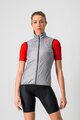 CASTELLI Kamizelka kolarska - ARIA W VEST - srebrny